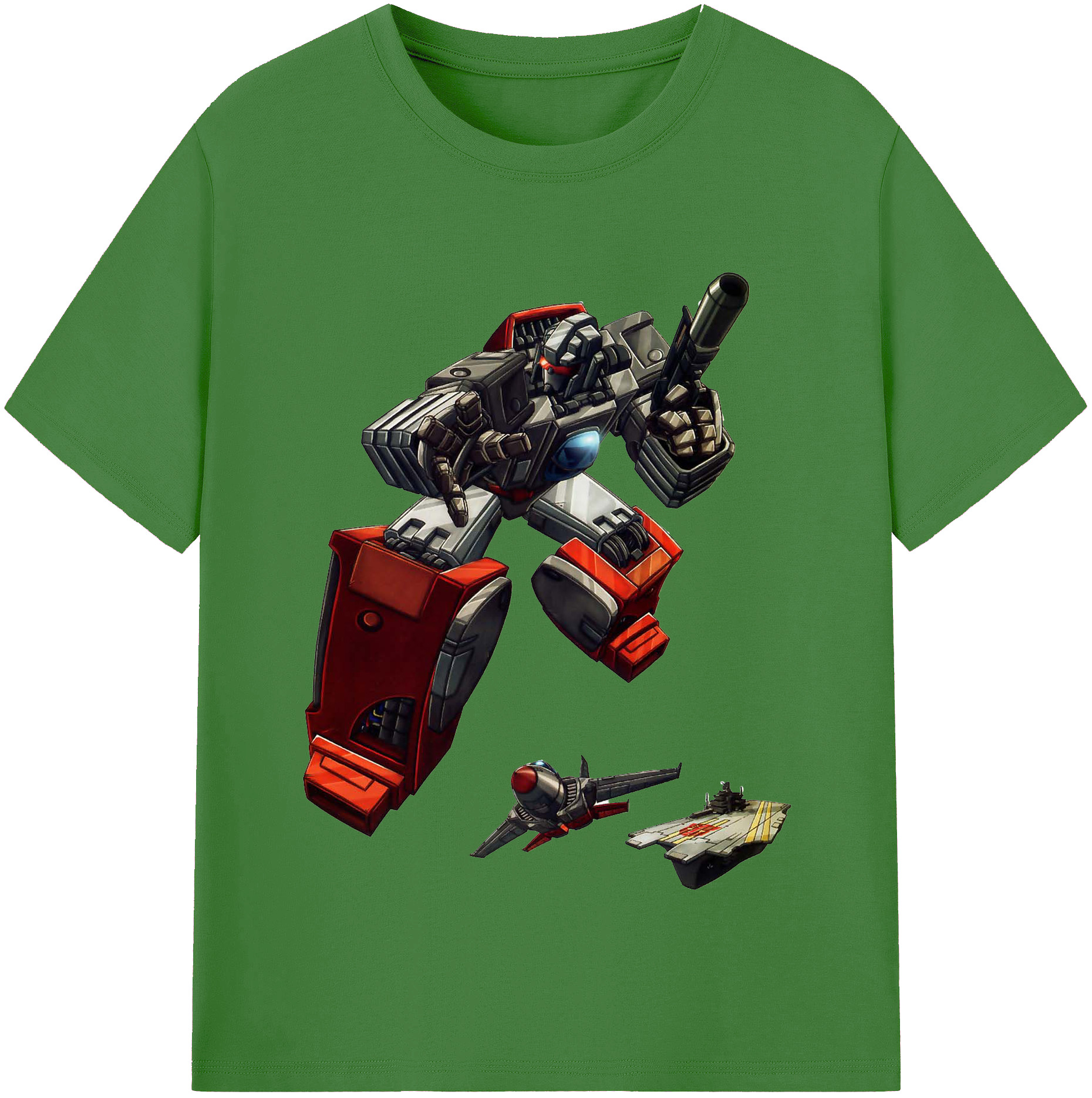 （画像用）  レディースカジュアルプリントTシャツ（綿100％）